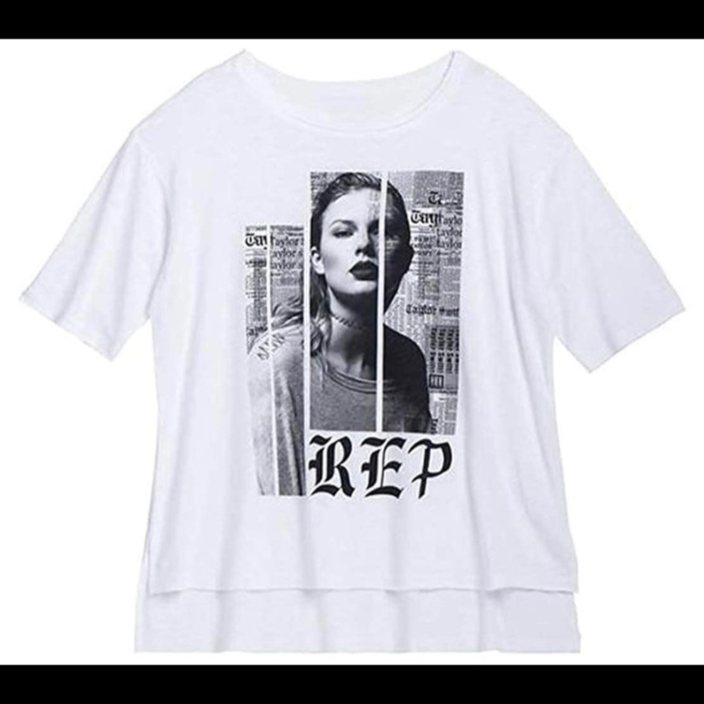 NEW Taylor Swift Reputation Block Tee